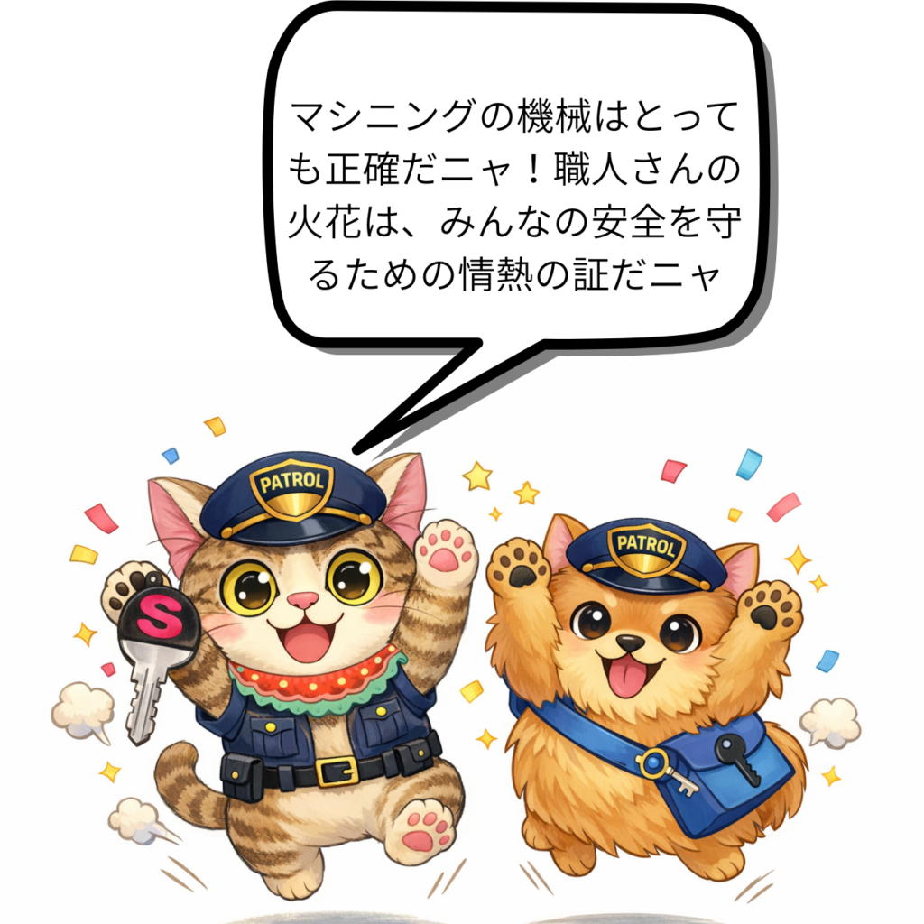機械の正確さと職人の確かな技術の融合