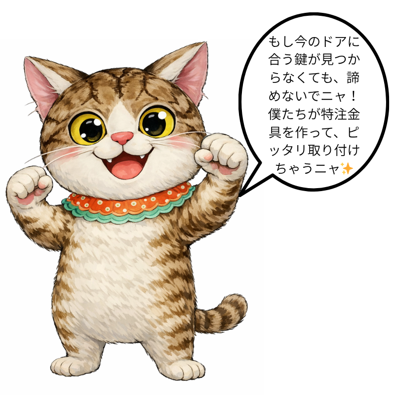 特注金具は得意！