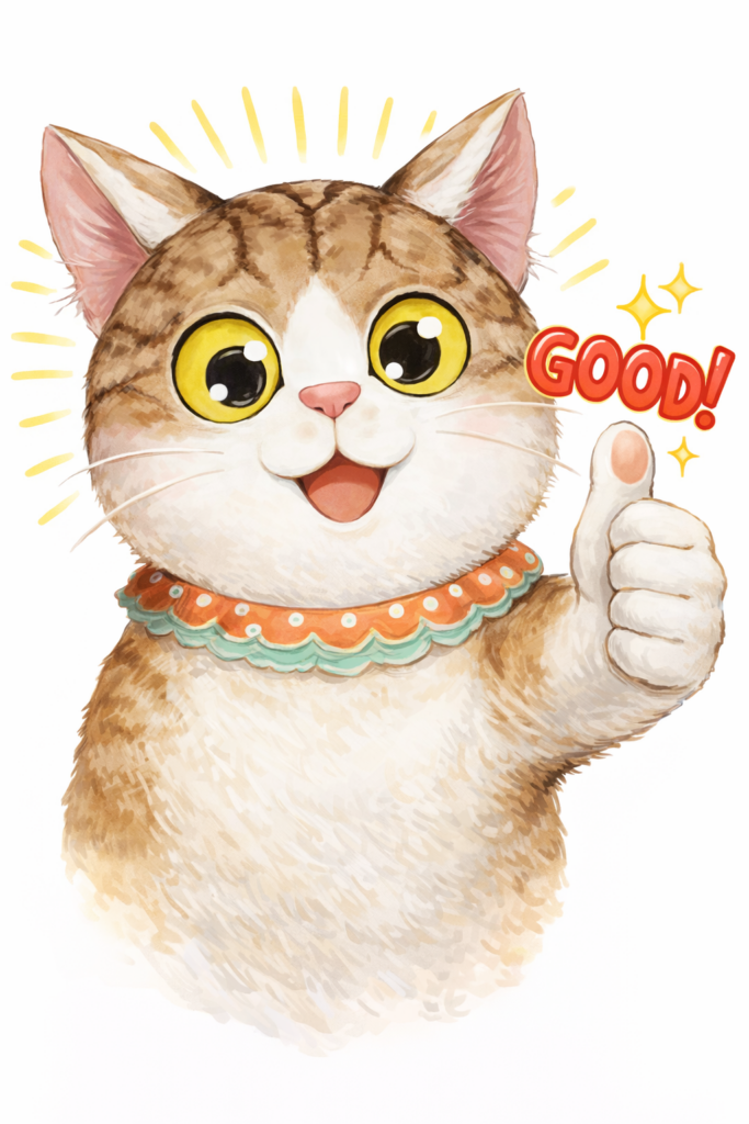 この製品は顔認証が便利だから、両手が塞がっている時でも安心だニャ！